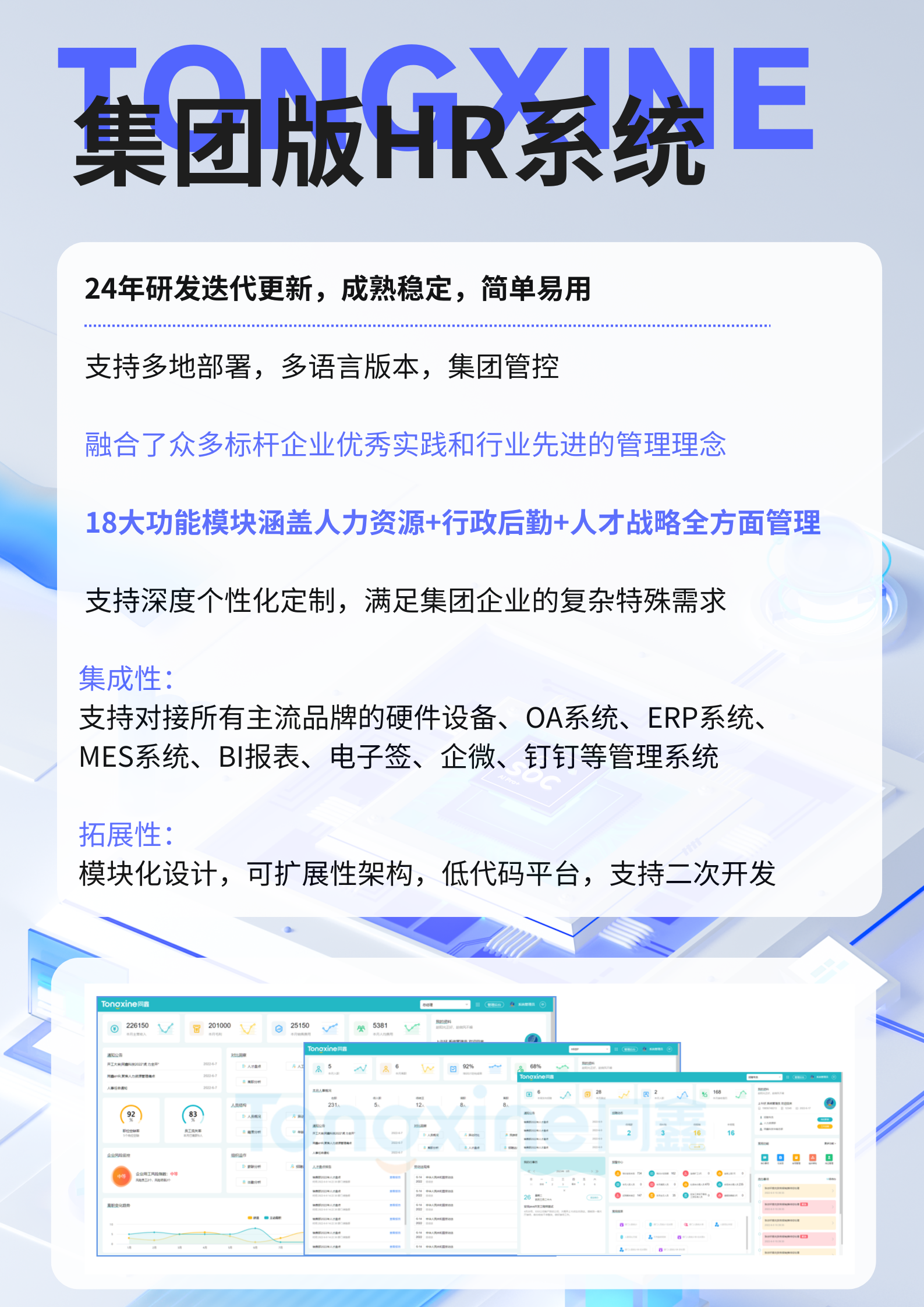同鑫集團化HR系統(tǒng)